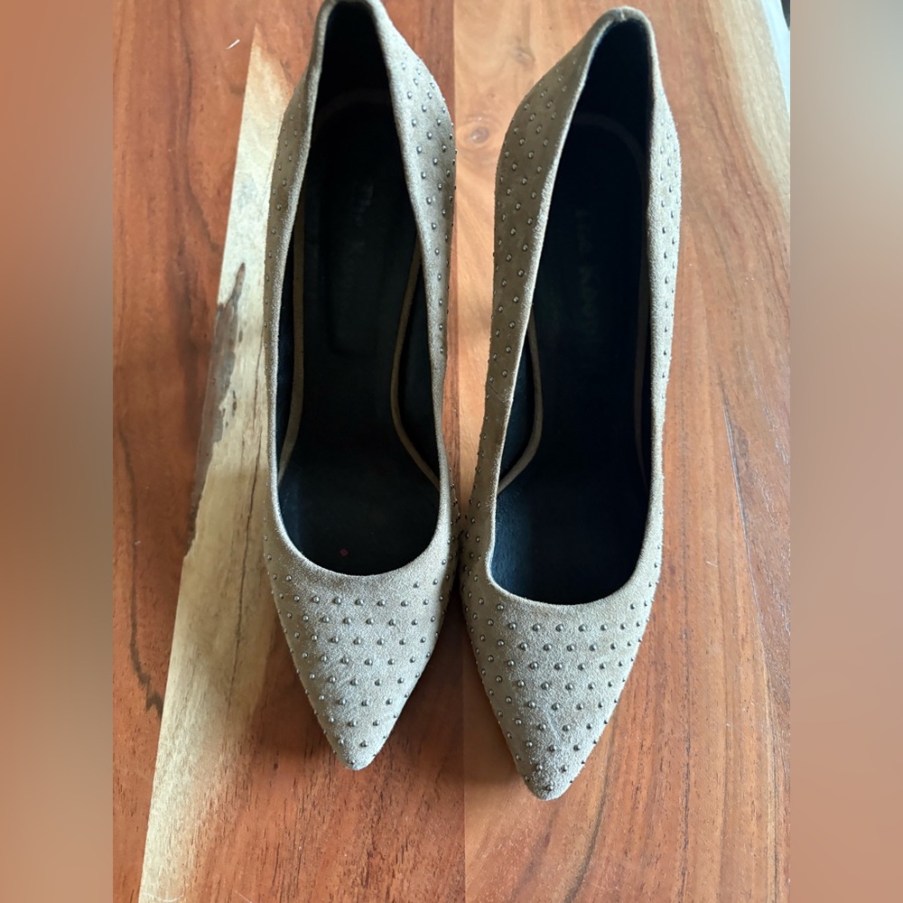 Elegant Tan Studded Women's Pumps by Kooples